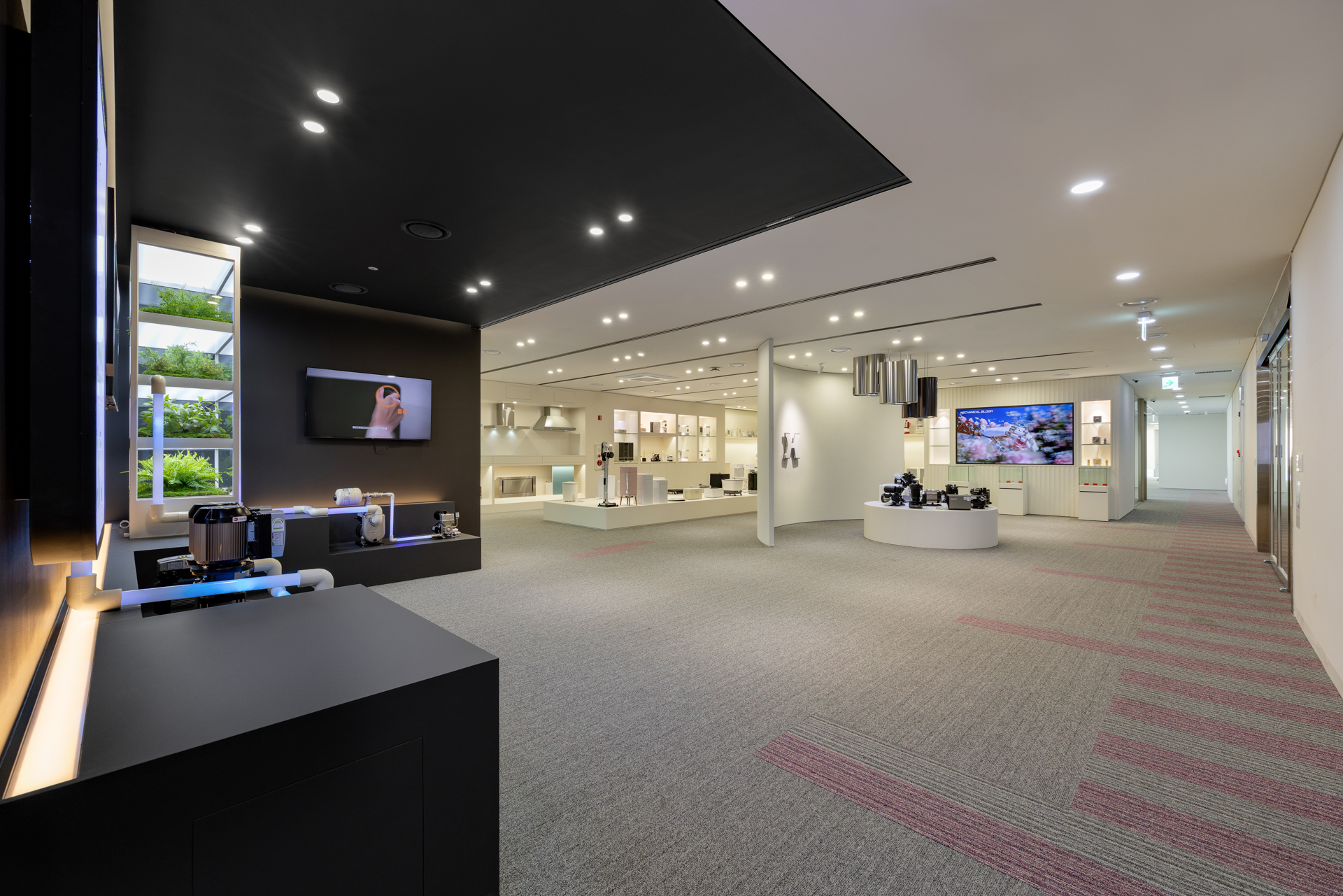 시드나인 SIDnine이 완성한 한일전기 쇼룸형 오피스 공간, 제품 전시와 브랜드 체험이 가능한 업무 환경