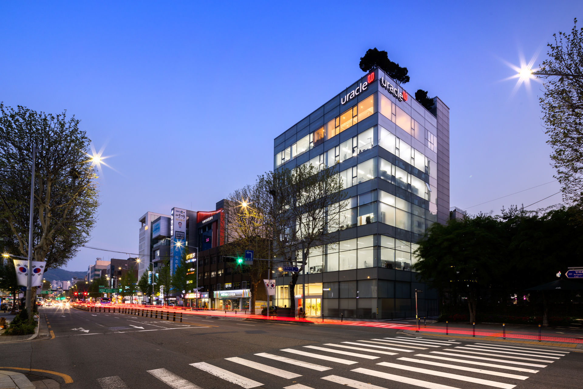 유라클 본사 인테리어 전경 – 시드나인 사옥 디자인 프로젝트